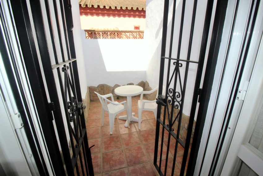 Casa Ana - holiday house in Conil de la Frontera for rent - small terrace