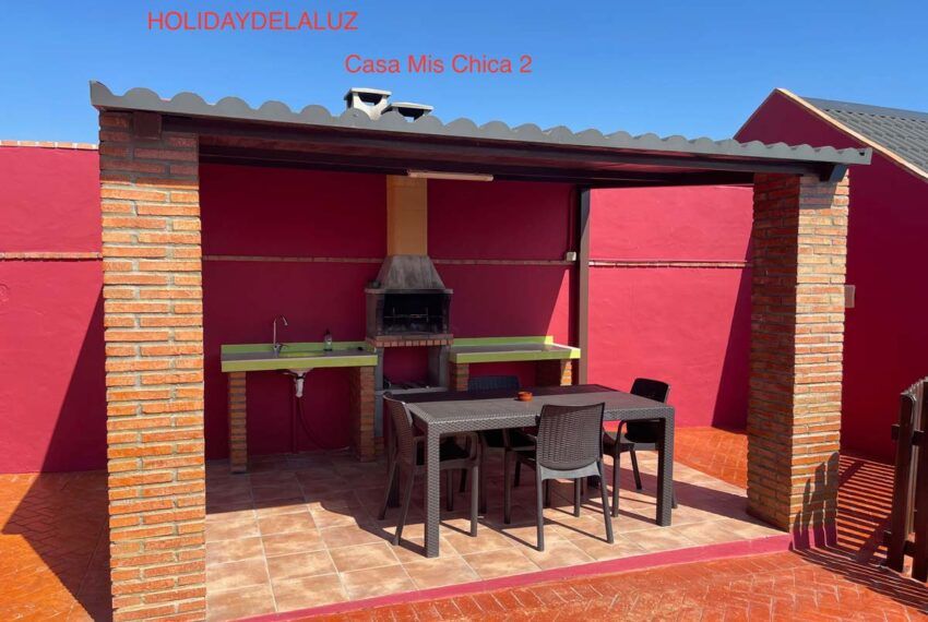 Casa Mis Chica 2 -  holiday house in Roche Viejo/Conil de la Frontera for rent - BBQ area