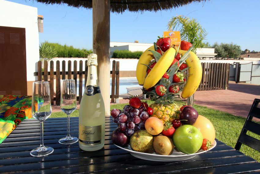 Casa Palillero Luz - Holiday house in Fuente del Gallo for rent - fruit plate Holidaydelaluz