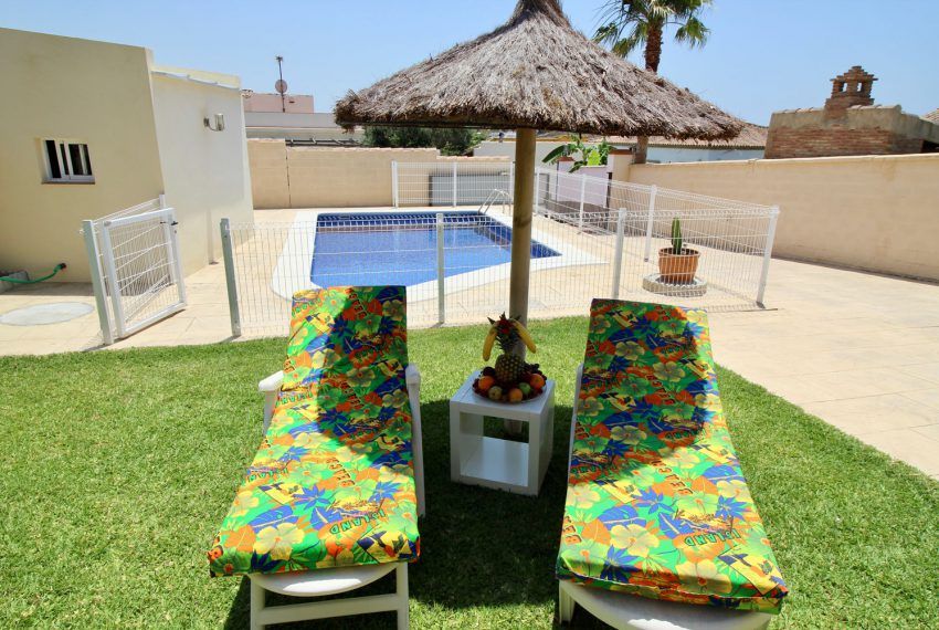 Casa Palillero Sol - Holiday house in Fuente del Gallo for rent - garden - pool