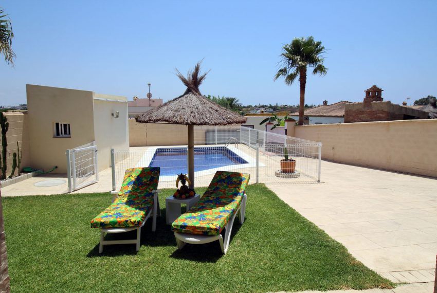 Casa Palillero Sol - Holiday house in Fuente del Gallo for rent - garden - pool