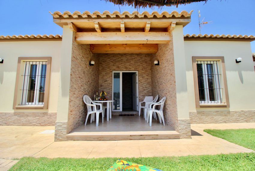 Casa Palillero Sol - Holiday house in Fuente del Gallo for rent - terrace - entrance