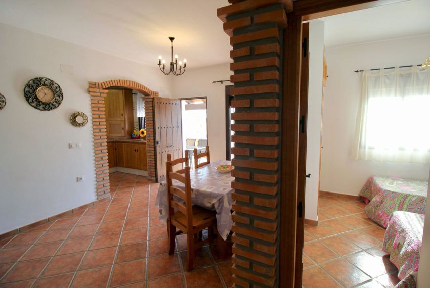 Casa Lucas - Holiday house in Conil de la Frontera for rent - living room - dining area - kitchen - bedroom 2