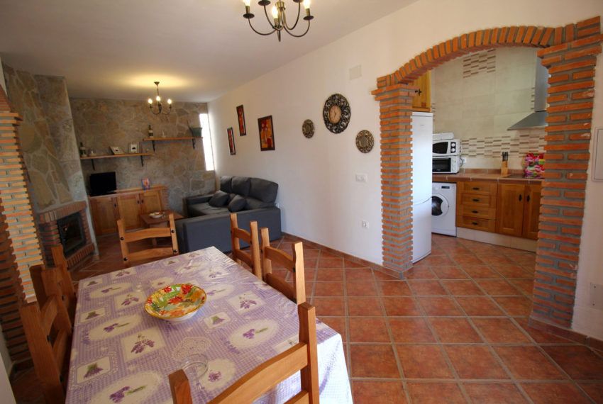 Casa Lucas - Holiday house in Conil de la Frontera for rent - living room - dining area - kitchen