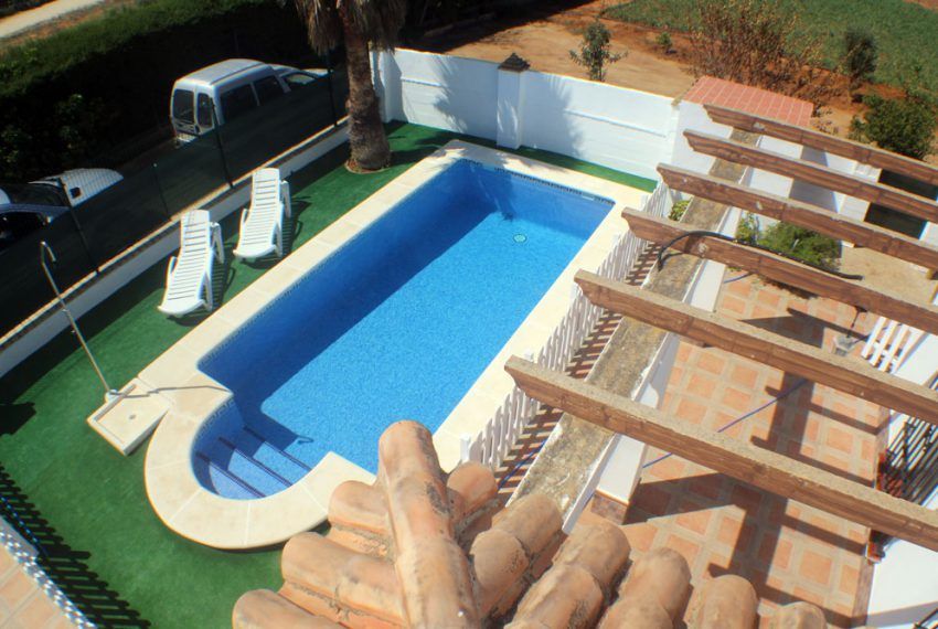 Villa Roma - Holiday house in Roche Viejo for rent - pool