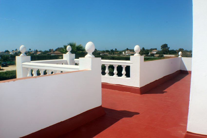 Villa Roma - Holiday house in Roche Viejo for rent - view from the roof terrace