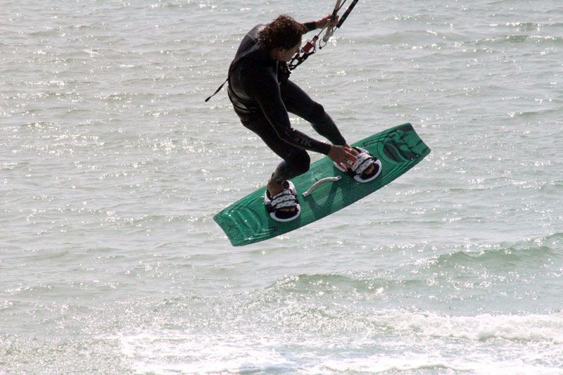 Otras actividades de kitesurf.