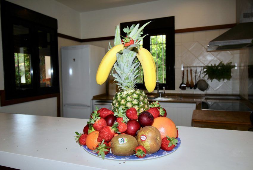 Casa Dos Mares - Holiday house in Conil de la Frontera for rent - fruit plate Holidaydelaluz