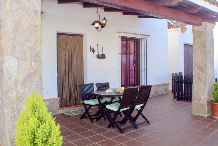 Casa Roció - Holiday home in Roche Viejo for rent - terrace - entrance