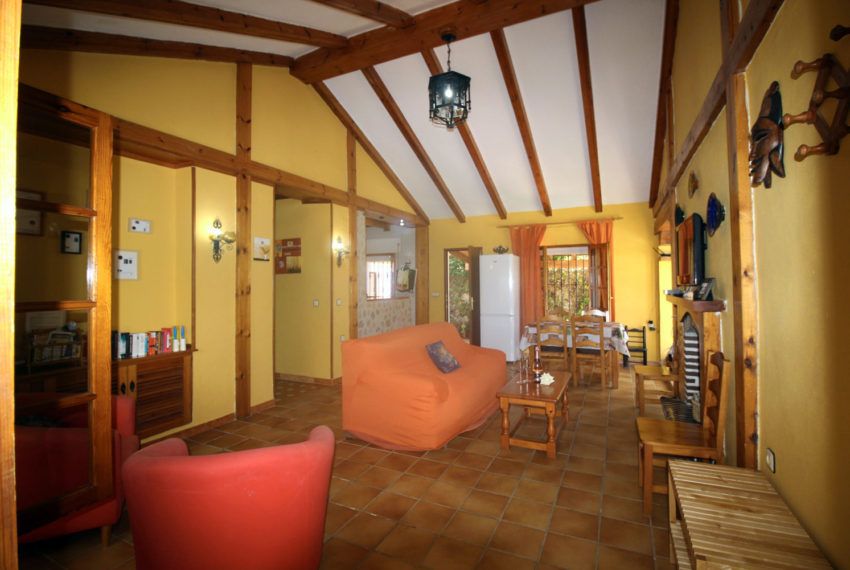 Casa Luna - holiday house in Roche Viejo for rent - living room