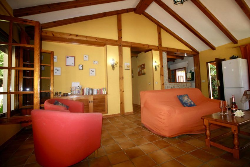 Casa Luna - holiday house in Roche Viejo for rent - living room