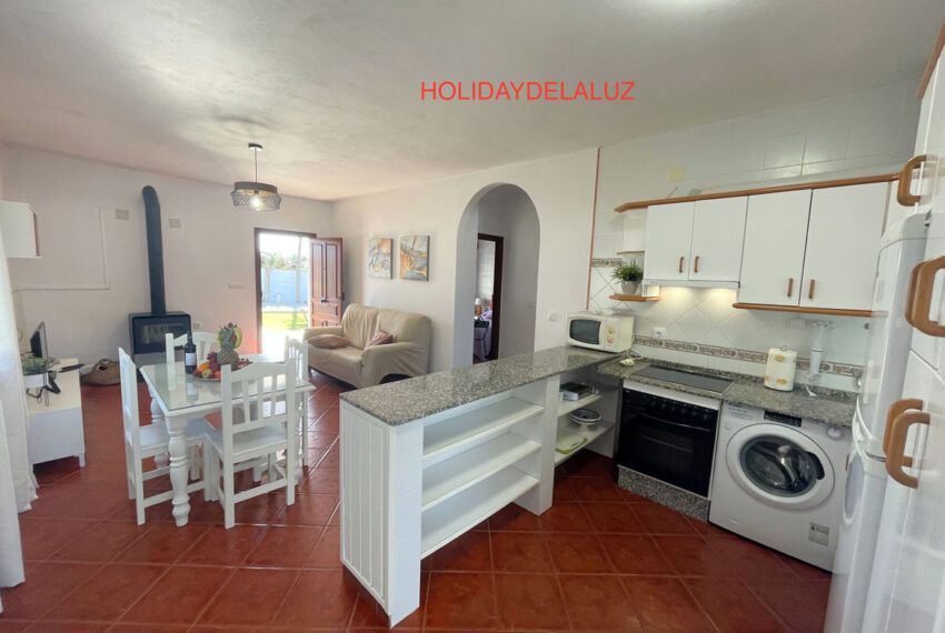 Casa Pepe - Holiday home in Fuente del Gallo for rent - kitchen - living room