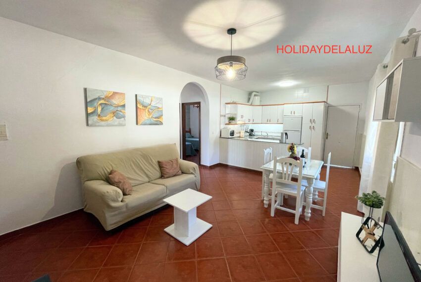 Casa Pepe - Holiday home in Fuente del Gallo for rent - living room - kitchen - dining area