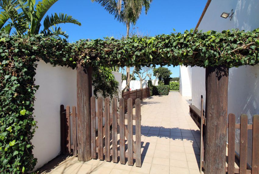 El Alamo - Holiday house in El Palmar for rent - garden access