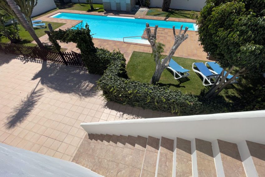 El Alamo - Holiday house in El Palmar for rent - pool 18sqm, view from the roof terrace