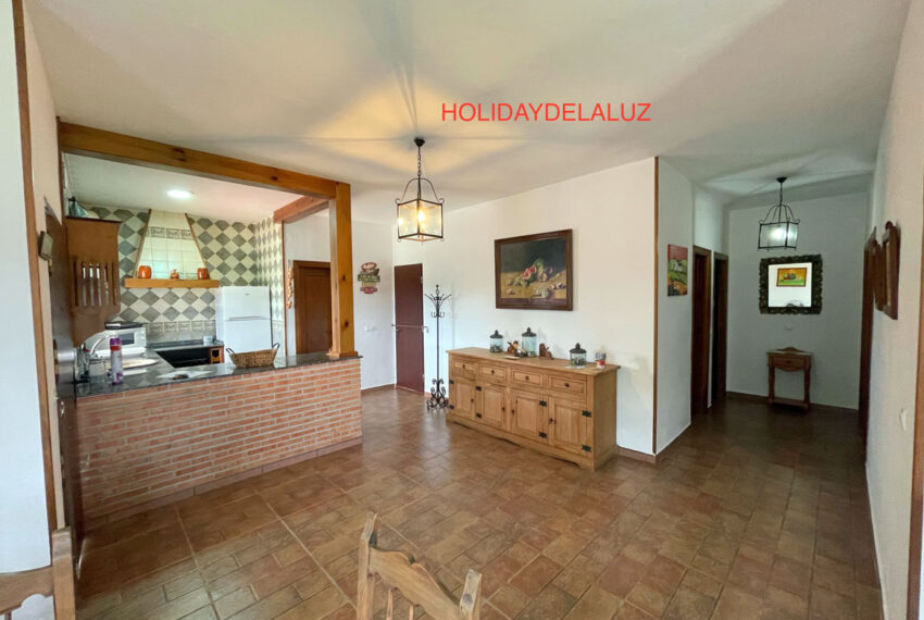 Casa Amaya - Holiday house in El Colorado for rent - corridor - Hallway to the bedrooms