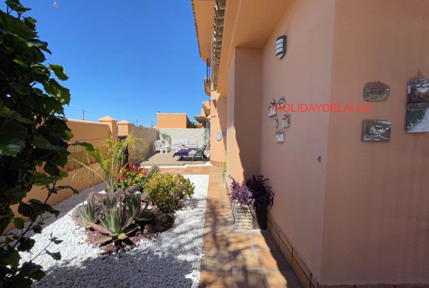 Casa Charo - luxus Ferienhaus - in Chiclana de la Frontera mieten - Gartenanlage