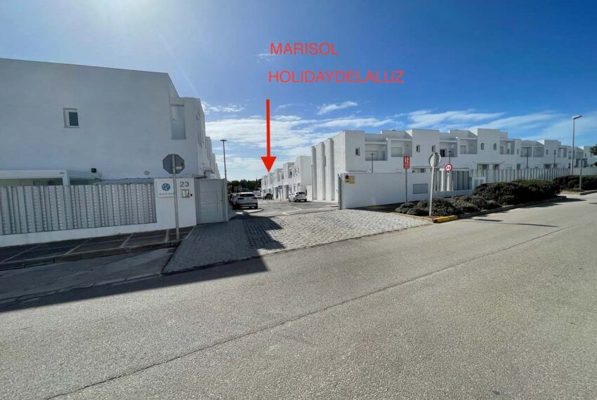 Haus Marisol - Selecta Costa Conil - Ferienhaus in Conil de la Frontera mieten - Einfahrt zur Anlage Selecta Costa / Conil