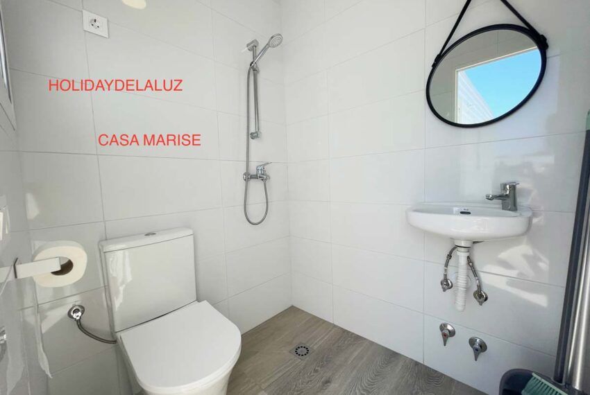 Casa Marise - Holiday house in Fuente del Gallo for rent - bathroom outside