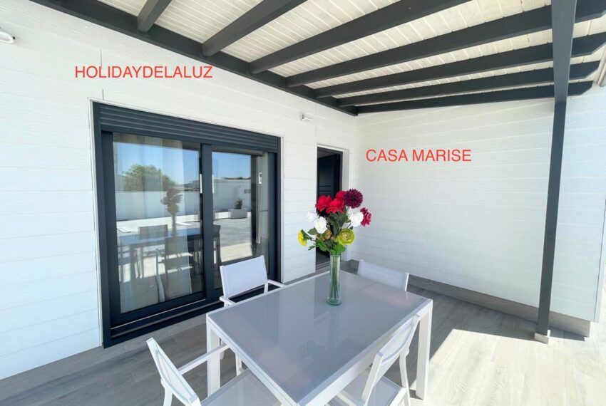 Casa Marise - Holiday house in Fuente del Gallo for rent - terrace - entrance