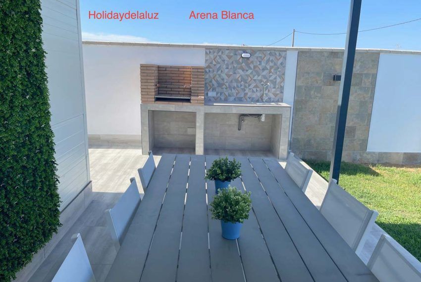 Ferienhaus Casa Arena Blanca - Ferienhaus mieten in El Colorado - Holidaydelaluz - Terrasse - Grillplatz